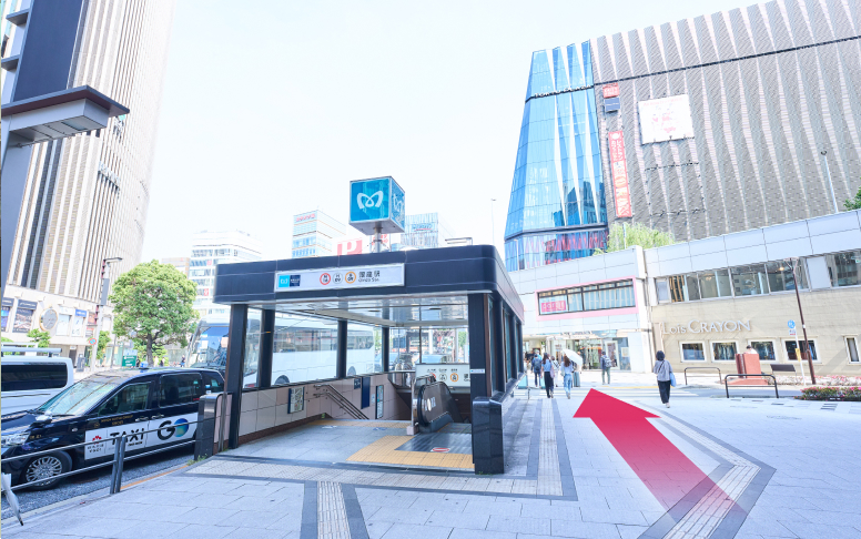 東京メトロ銀座駅 C-1出口