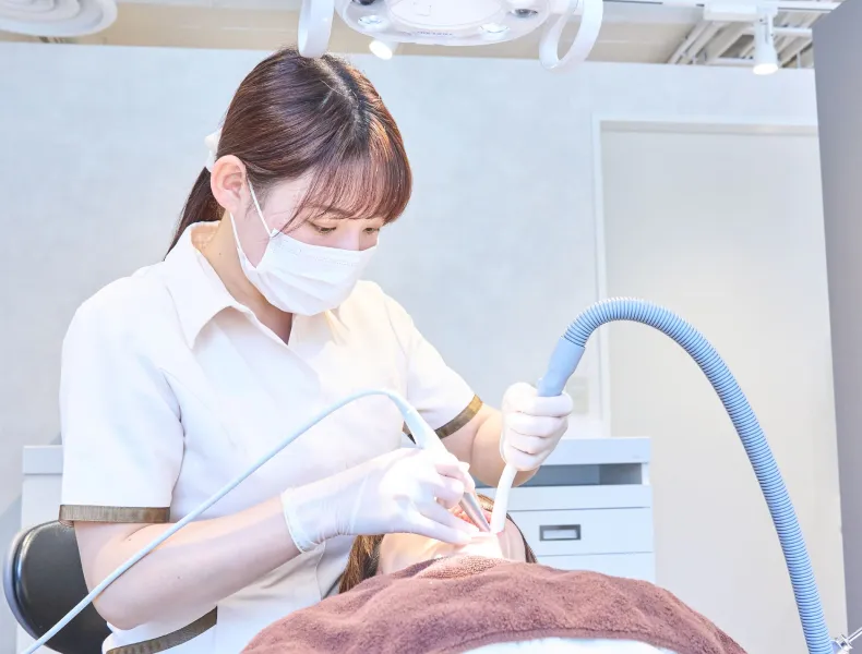 歯科治療の様子