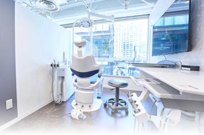 高品質な環境と治療設備